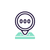 Location icon contact page